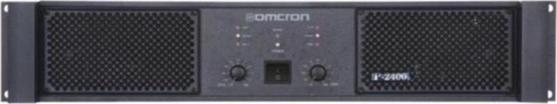 66 Omcron P-2400 Power Amfi 2x1200 Watt