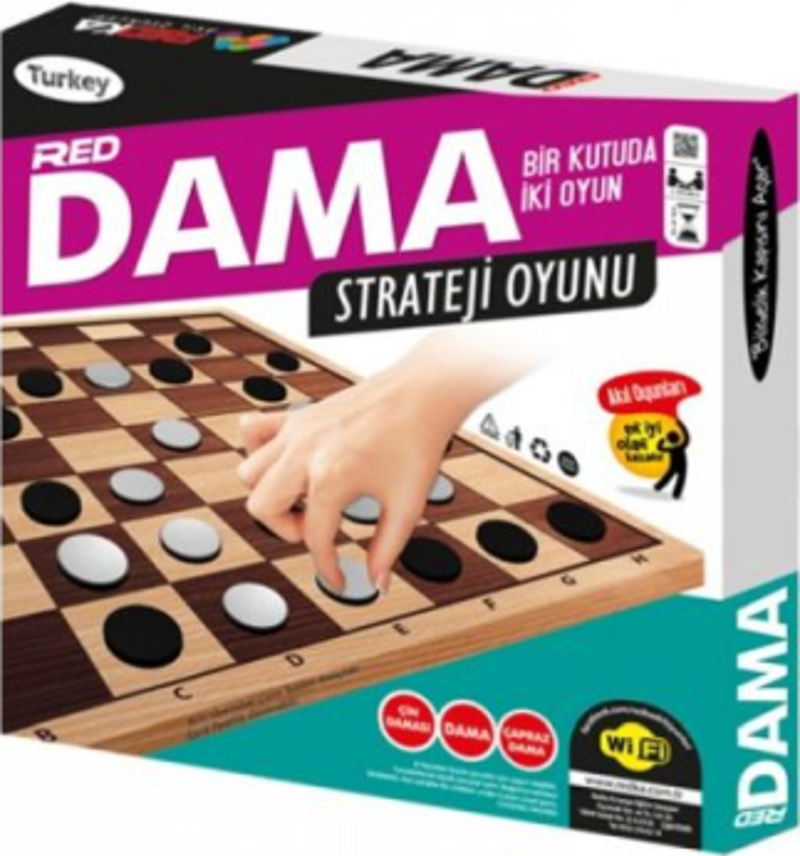 Akıl Oyunları Dama Strateji Oyunu