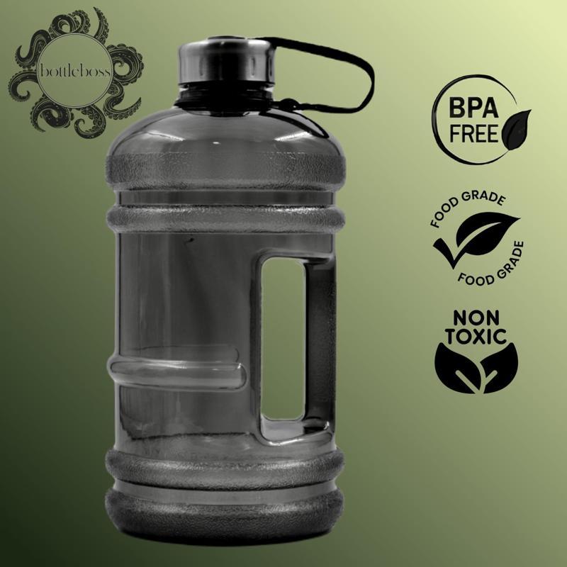 Damacana Siyah Matara Sızdırmaz Düşmeyen Kapak Tasarımlı 2.2 Litre