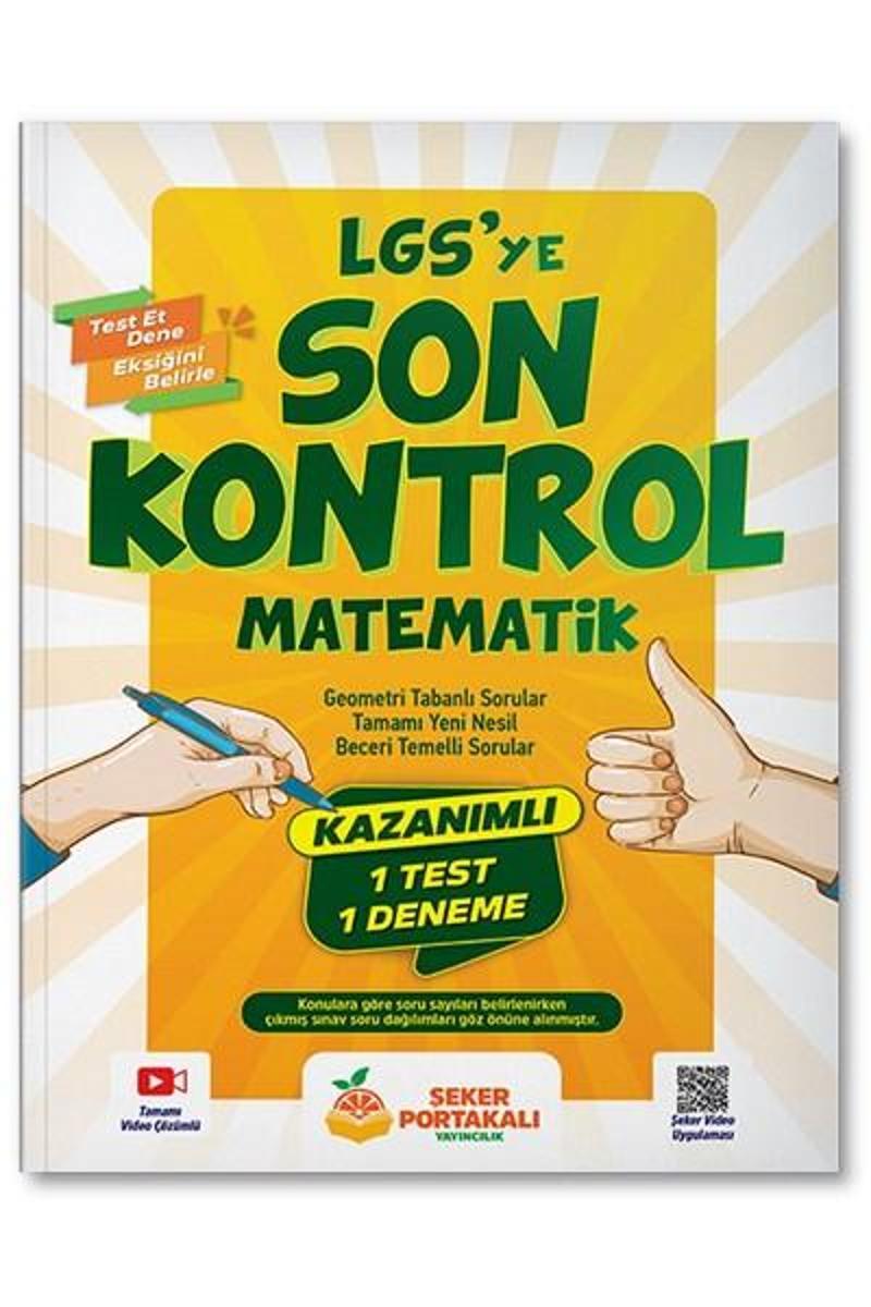 LGS'ye Son Kontrol Matematik - Şeker Portakalı