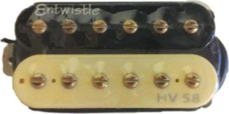 Hv58-zb-b Humbucker Manyetik Magnetıc 7,6k Brıdge,alnıco