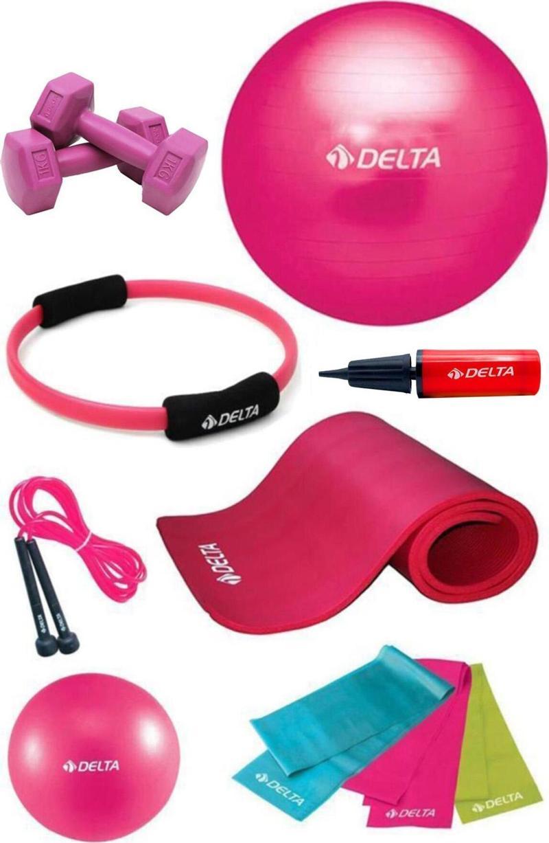 10 mm Deluxe Minderli 65 cm PFS Full Pilates Seti