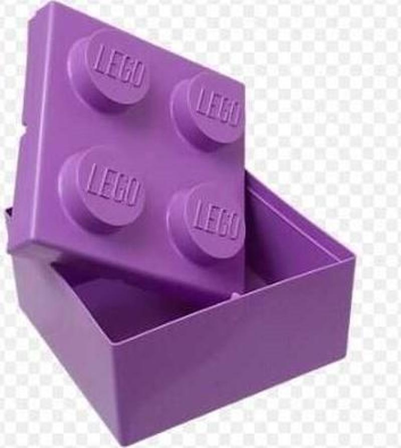 Iconic 853381 Mor Saklama Kutusu - Food Box (12,5 x 12,5 x 9)