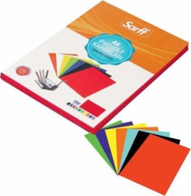 A-3 Cilt Kapağı 160 Micron Beyaz 100 Lü (1 Paket 100 Adet)