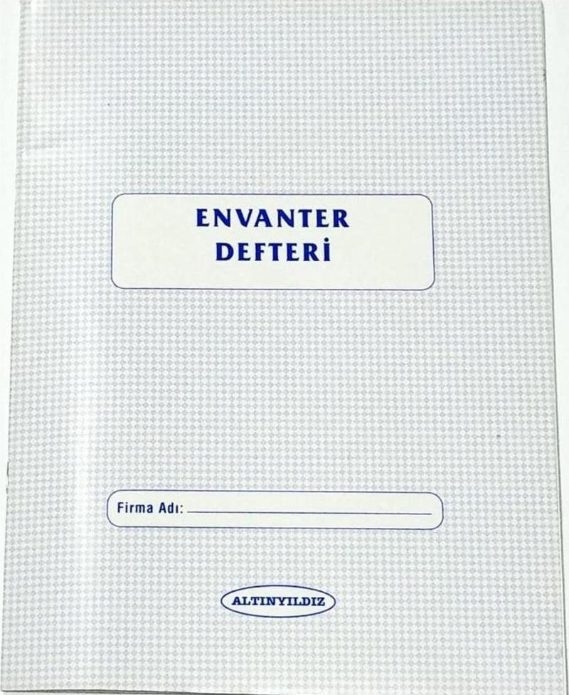 Envanter Defteri 24 Yaprak (12 Li Paket)