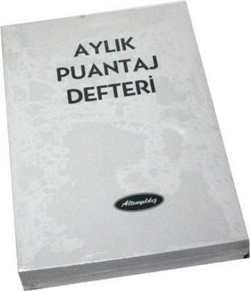 Puantaj Defteri Küçük PD-224 (12 Li Paket)