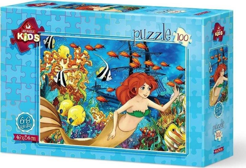 100 Parça Puzzle Batık Gemi 5624