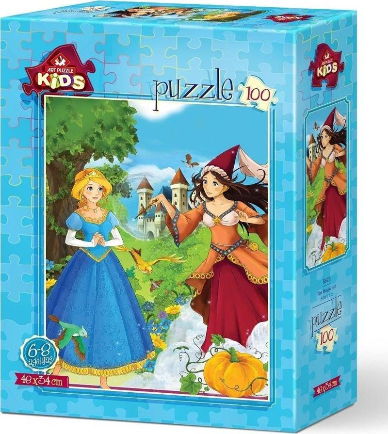 100 Parça Puzzle Sihirli Kız 5623