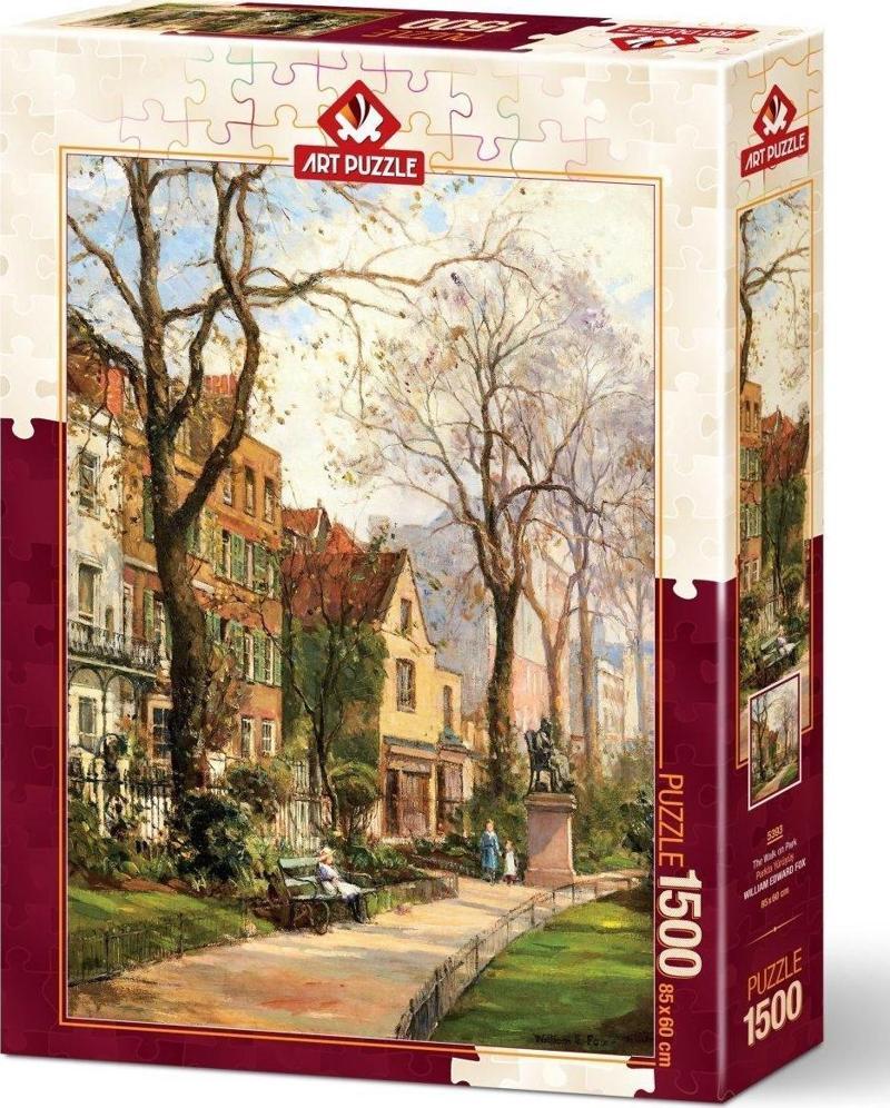 1500 Parça Puzzle Parkta Yürüyüş 5393