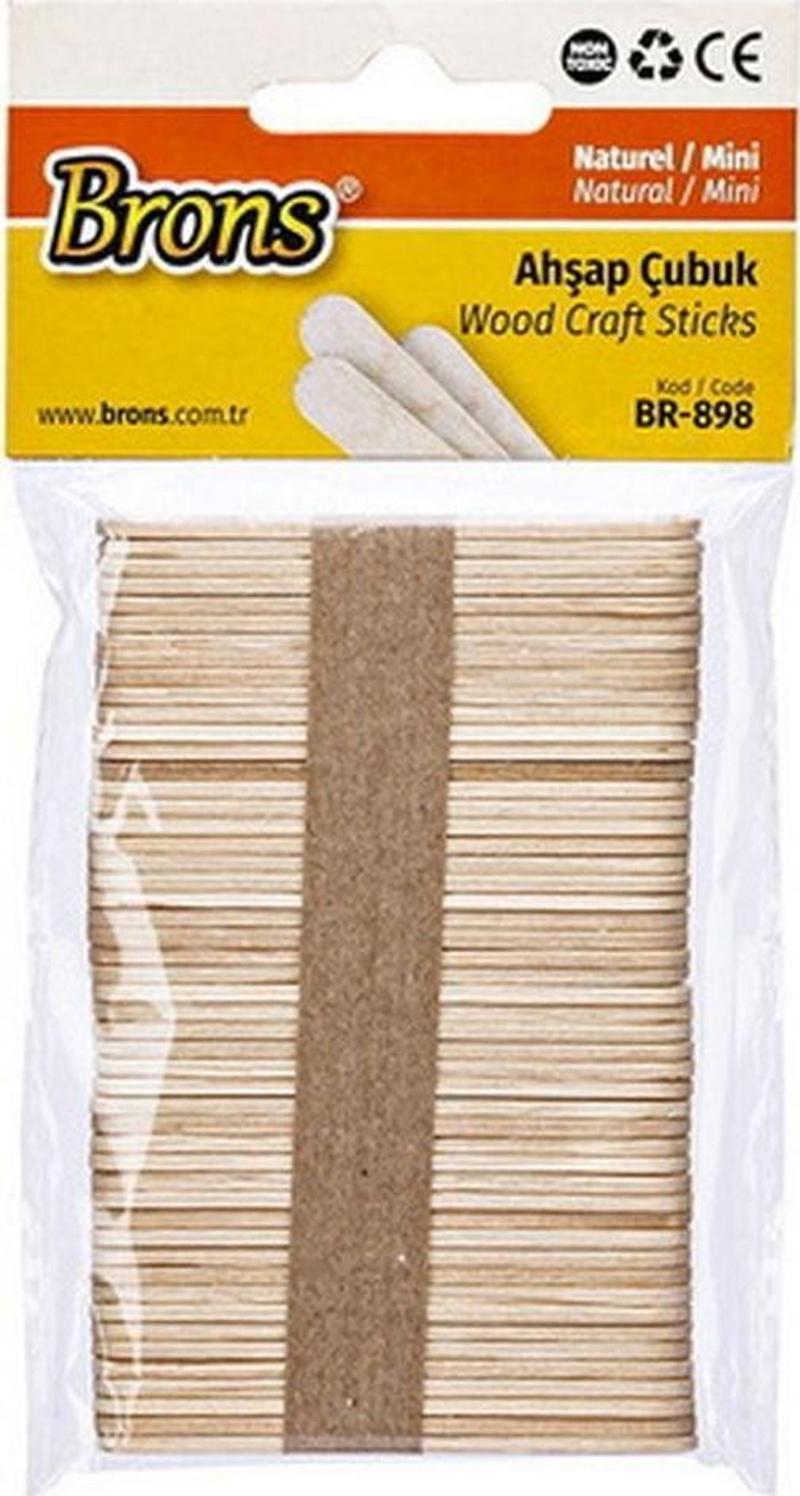 Ahşap Çubuk Naturel Mini Br-898