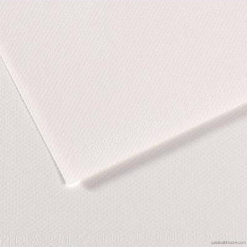 Dokulu Fon Kartonu Beyaz Mi-Teintes 50X65Cm 160 Gram White 335 (10 Lu Paket)