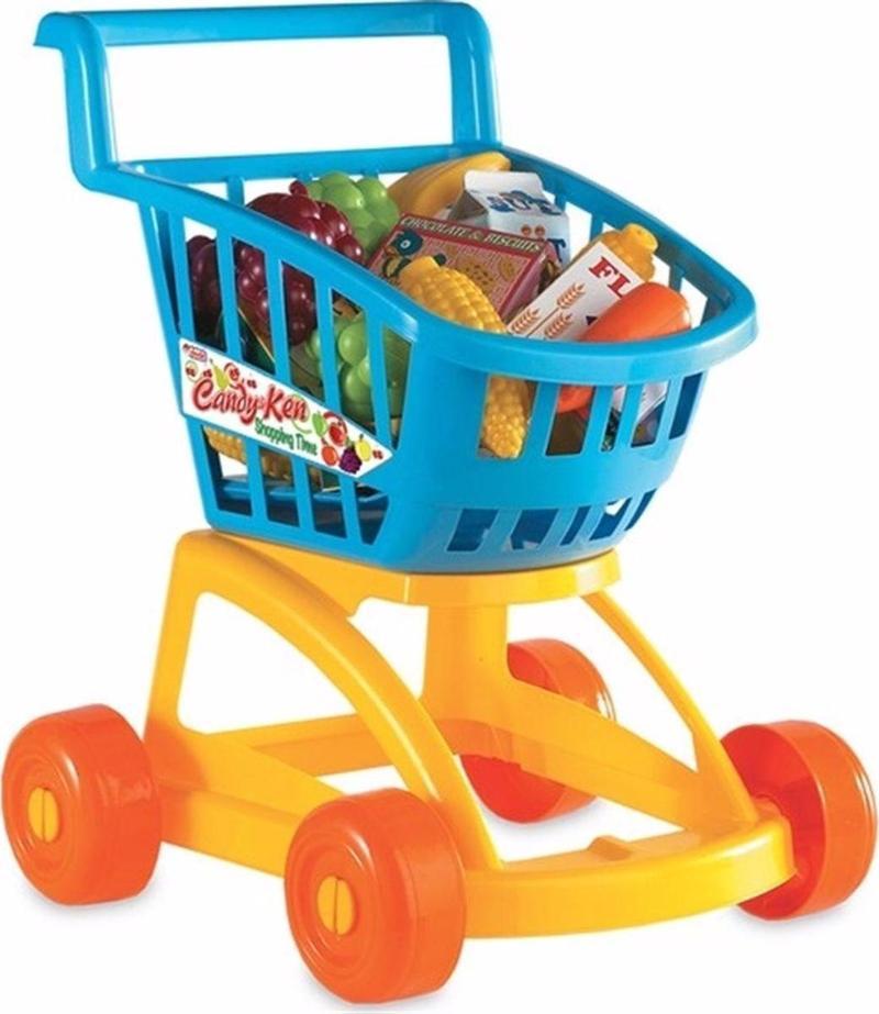 Oyuncak Market Arabası Dolu 01369