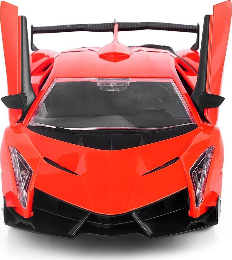 Oyuncak Şarjlı Uzaktan Kumandalı Araba Lambo Car Kırmızı 1:16 F/F BW333-182A