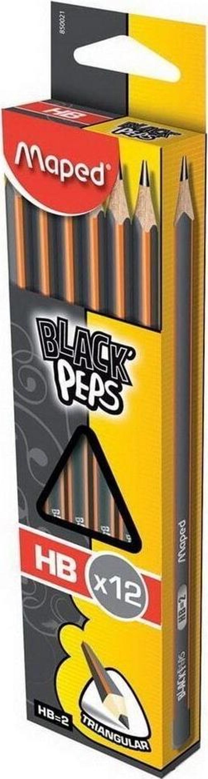 Black Peps Kurşun Kalem HB (12 Li Paket) 3154148500216