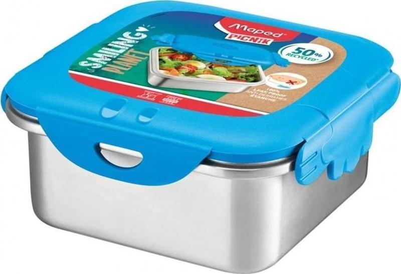 Picnik Lunch Box Çelik Yemek Kutusu (Beslenme Kutusu) Concept Kids 1 Litre Mavi 872503