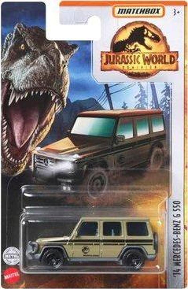 Oyuncak Matchbox Jurassic World Tekli Araçlar FMW90