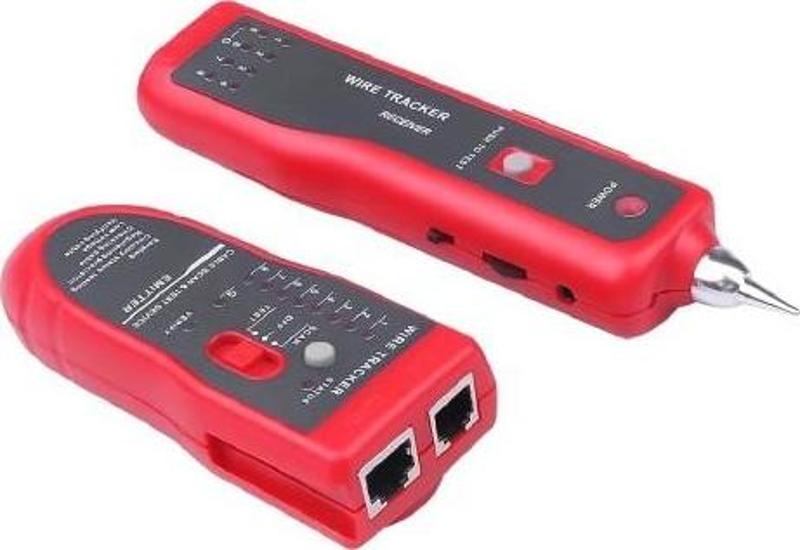 Kablo Bulucu Tester Network Bili Rj11 Rj45 Ar-868