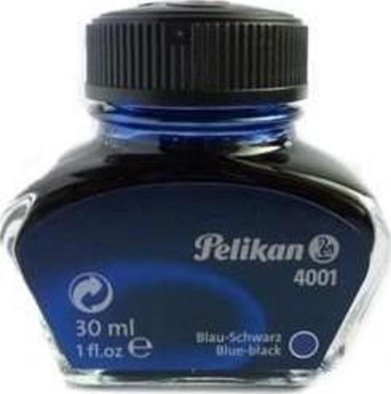 Dolma Kalem Mürekkebi 30 Ml Mavi-Siyah 4001