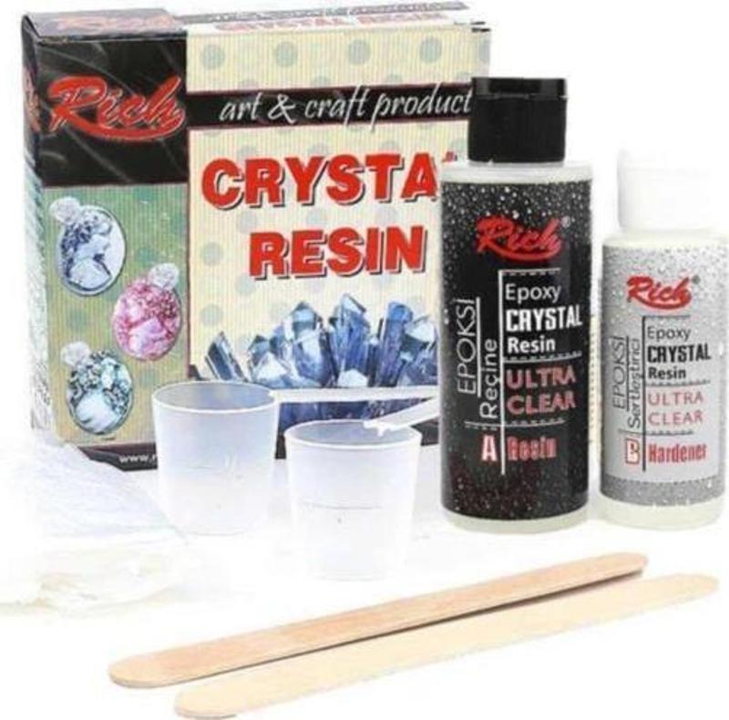 Kristal Reçine 130 + 65 Cc Şeffaf 195-1670