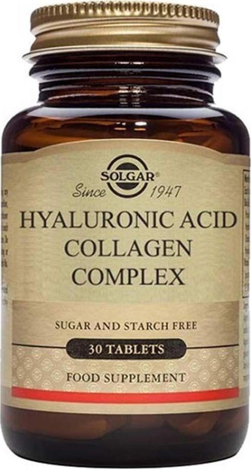 Hyaluronic Acid Collagen Complex 120mg 30Tb