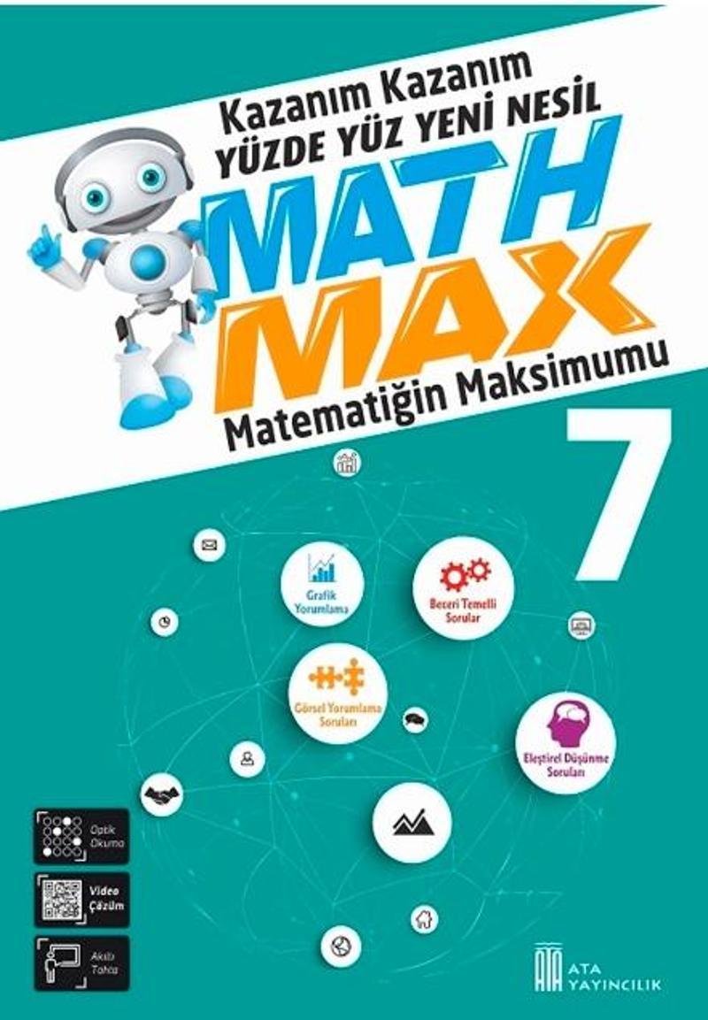 Ata Yayınları 7. Sınıf Matematik Math Max Soru Bankası