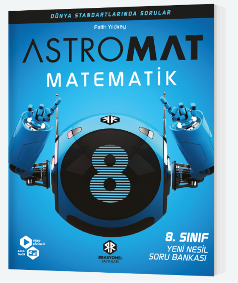 8. Sınıf LGS Astromat Matematik Yeni Nesil Soru Bankası İrrasyonel Yayınları