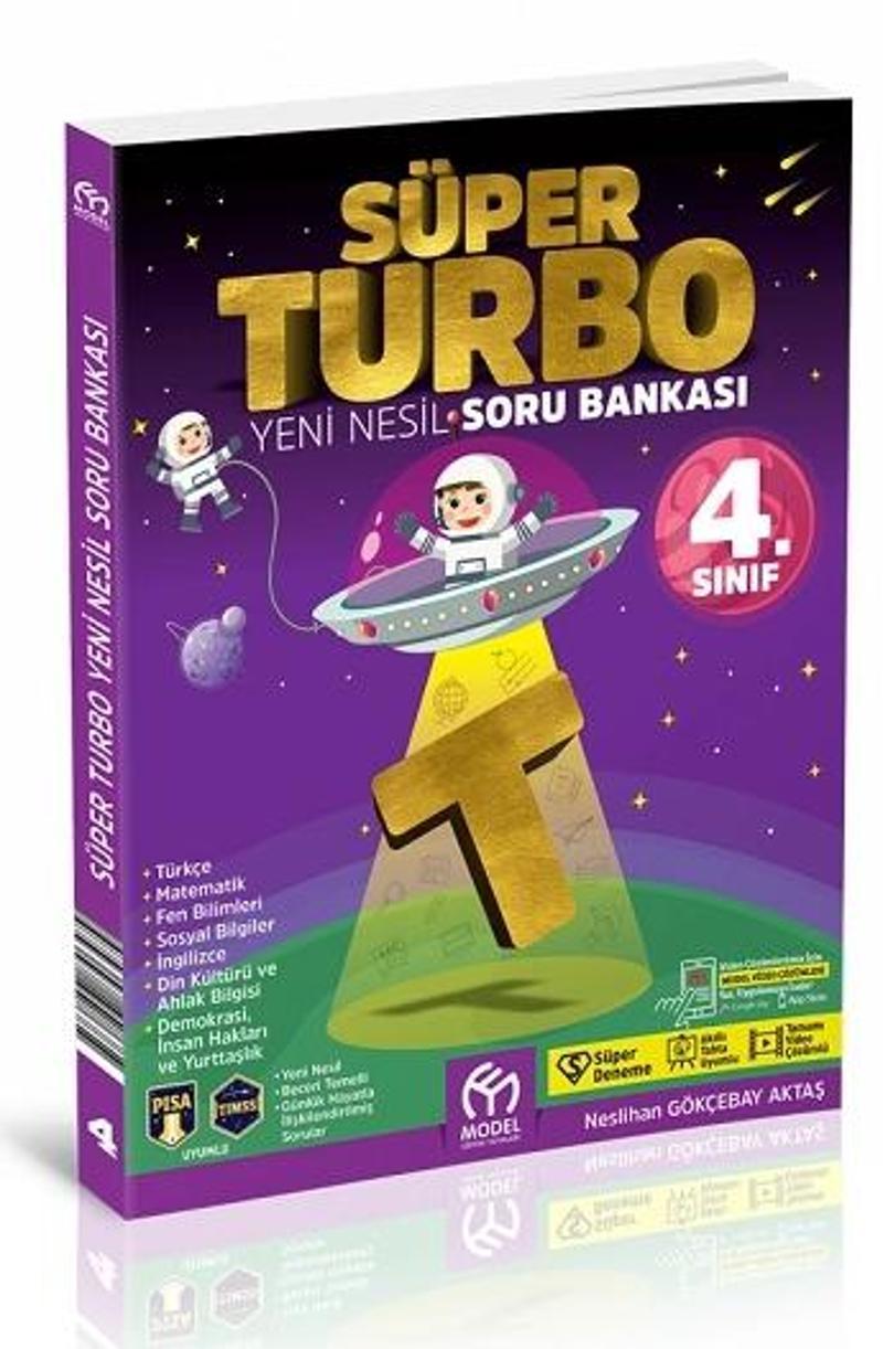 4.Sınıf Süper Turbo Yeni Nesil Soru Bankası