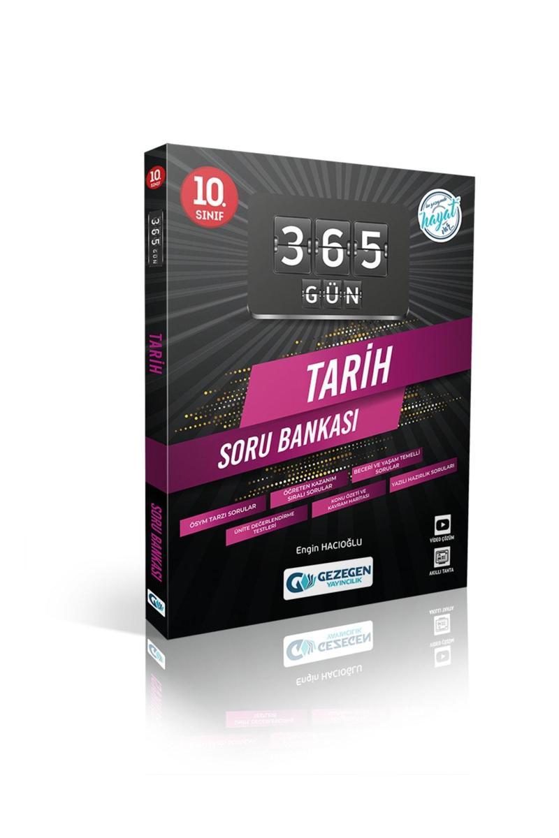 10. Sınıf 365 Gün Tarih Soru Bankası Gezegen Yayıncılık