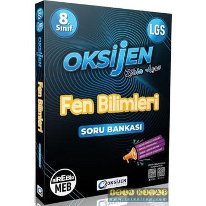 Oksijen Yayınları 8. Sınıf Fen Bilimleri Soru Bankası