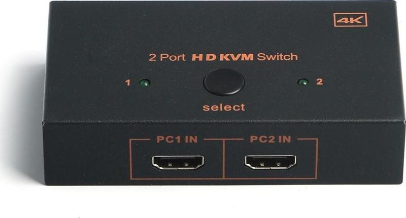 2X Hdmi 4X Usb Kvm Switch 4K-30 Hz Dk-Ac-Kvmhd01