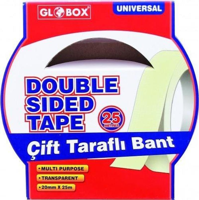 Çift Taraflı Bant 20Mm X 25Mm (6 Lı Paket) 1018