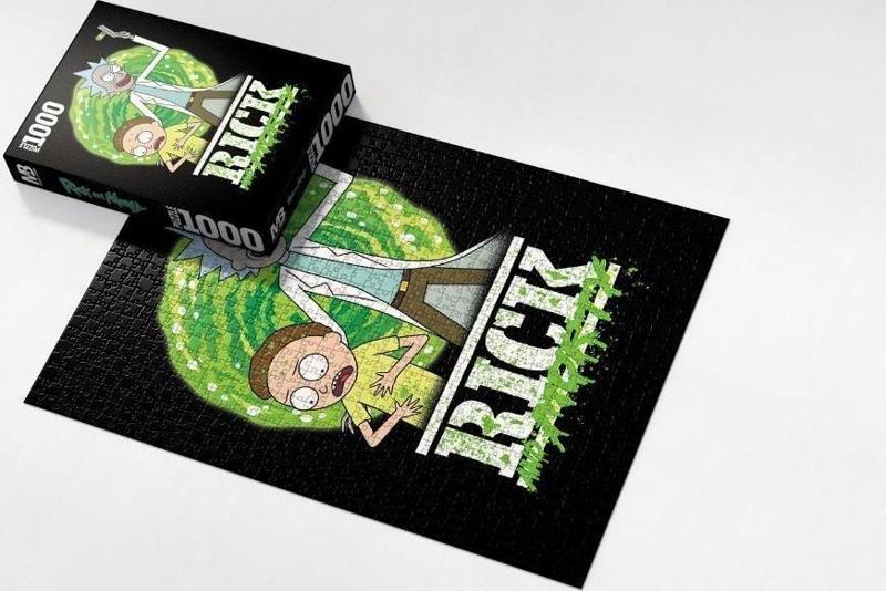 Puzzle 1000 Parça Rick And Morty Portral Pzl-388753