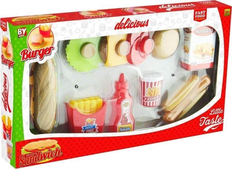 Oyuncak Little Taste Fastfood Set Bp-571