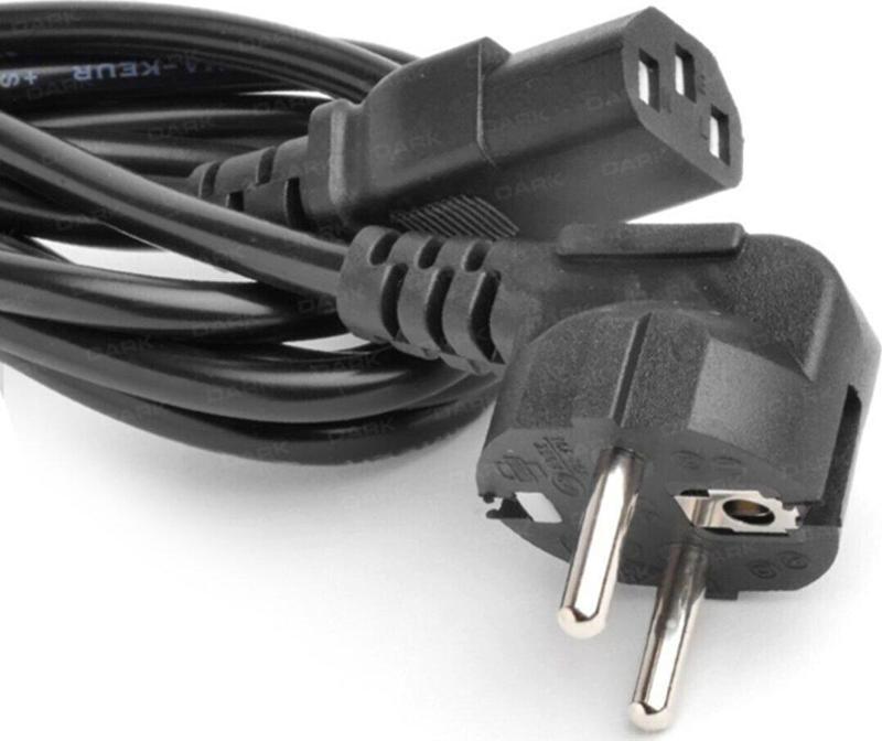 Dk-Cb-Psc300 3 Metre Power Supply Güç Kablosu İec 320 - C13 - 250V - Euro Plug