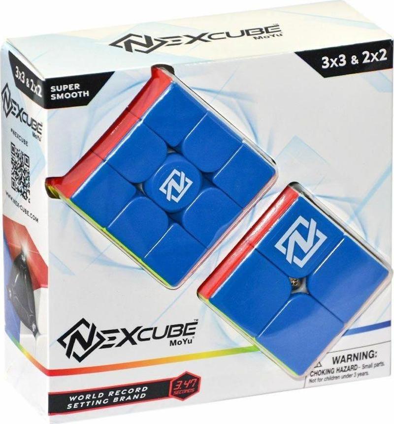 9033 Nexcube 3x3 Küp ve 2x2  Klasik Küp