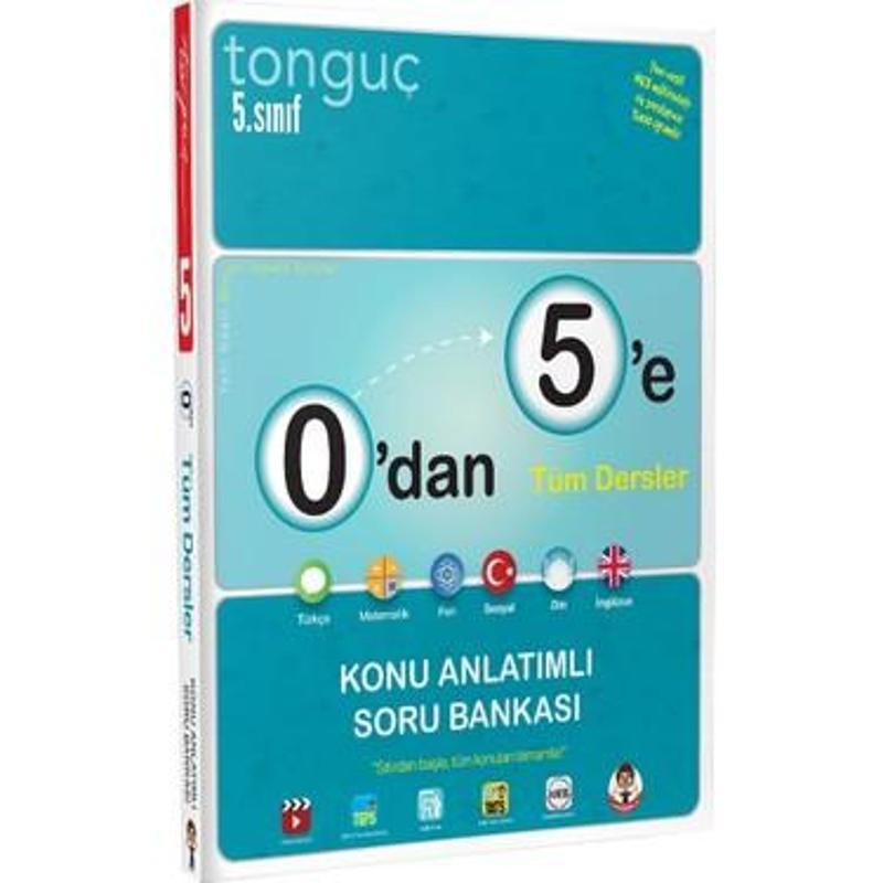 0`dan 5`e Konu Anlatımlı Soru Bankası Seti Tonguç Akademi