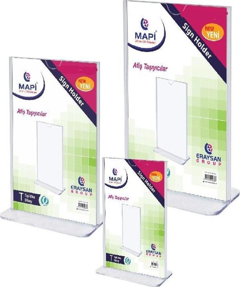 T Tipi Eko Dikey Broşür Standı 55X90Mm 5341410