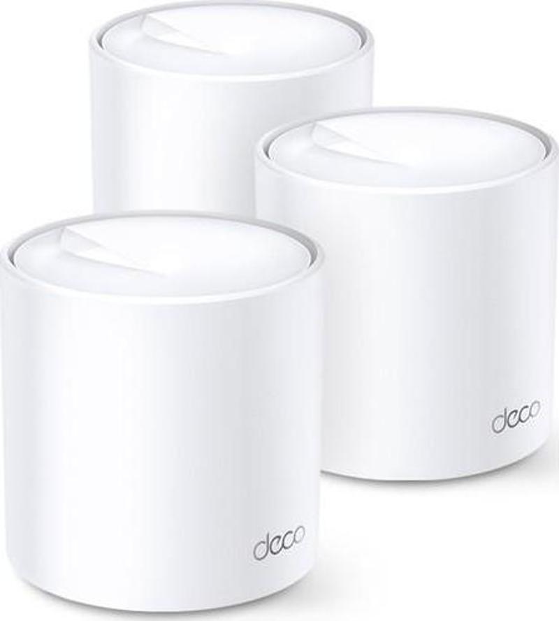 Deco X20 (3 Lü Paket) Wi-Fi 6 Ax1800 Tüm Evi Kapsayan Mesh Wifi Sistemi