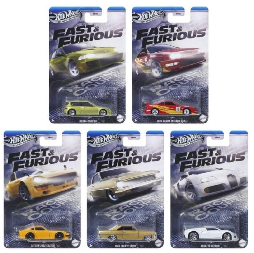 Hot Wheels 2025 Silver Series National Icons – Set 6 Con Chase Porsche, Sigillato