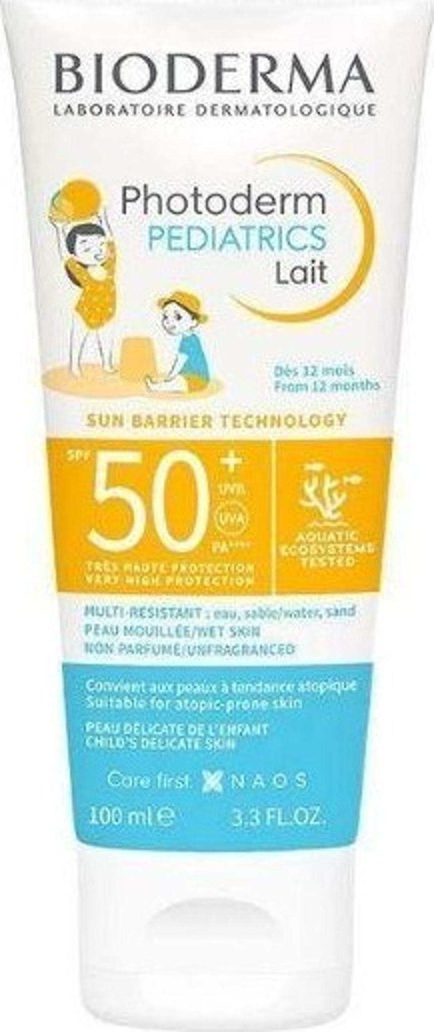 Bioderma Photoderm Pediatrics Lait 100 ml 50 Faktör Bebek ve Çocuk Güneş Kremi