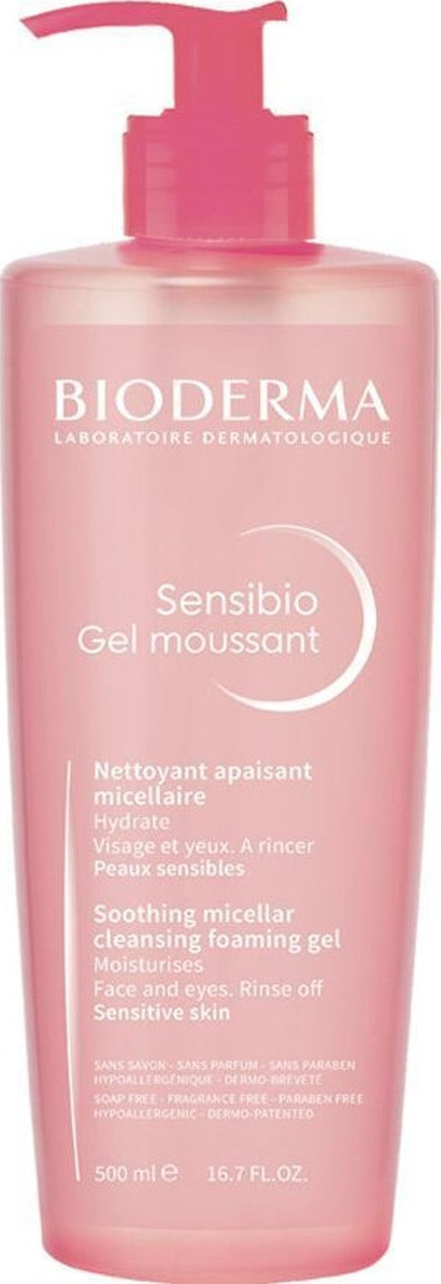 Bioderma Sensibio Foaming Gel 500 ml Yüz Temizleme Jeli